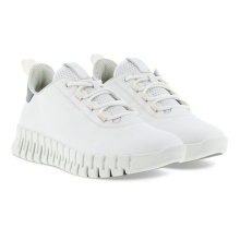 ECCO Sneaker Gruuv Lea (weiches Nappaleder) weiss Damen